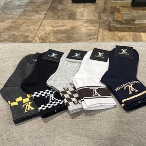Casual Socks - Black, Gray, White, Brown